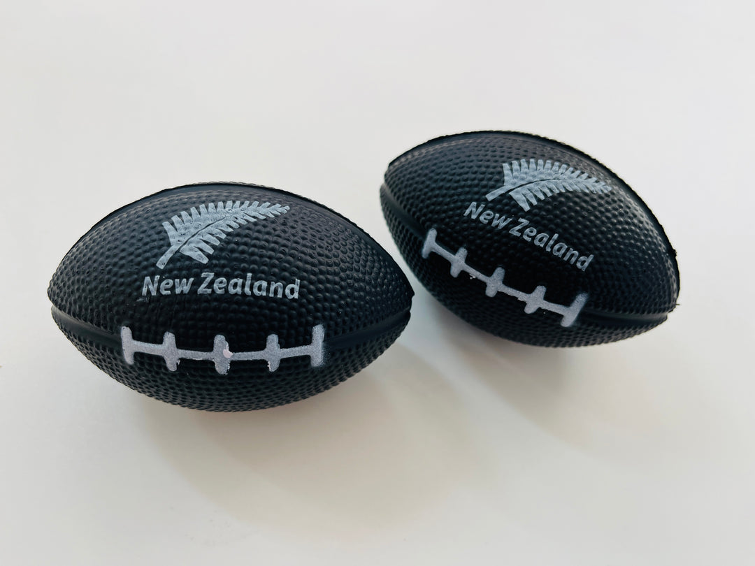 Mini Rugby Ball Nz New Zealand Miniature Foam Rugby Ball – Kidzstuffonline