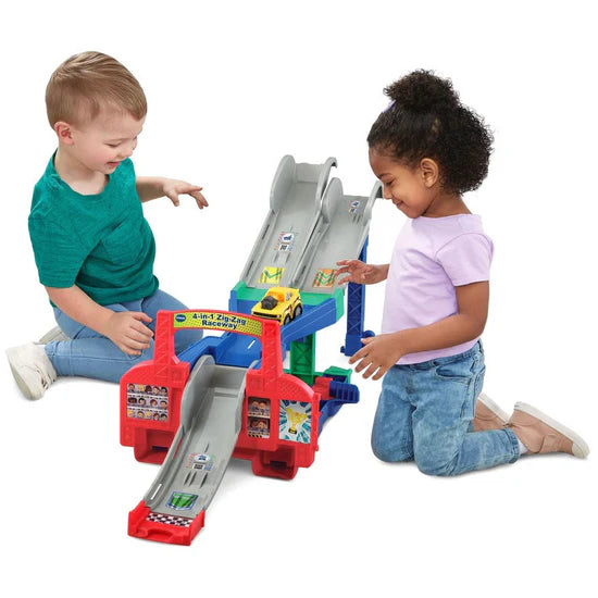 Vtech toot toot 4 in 1 Raceway