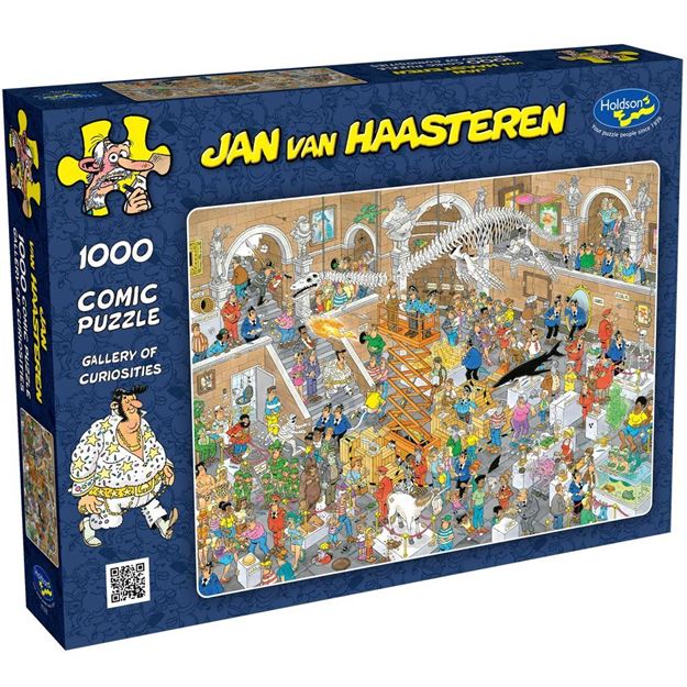 1000 Piece Comic Puzzle Jan Van Haasteren - Gallery of Curiosities