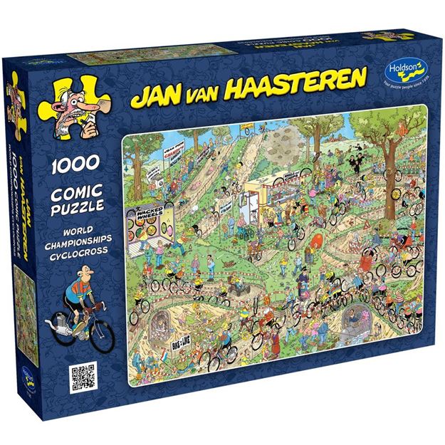 1000 Piece Comic Puzzle Jan Van Haasteren - World Championship Cyclocross