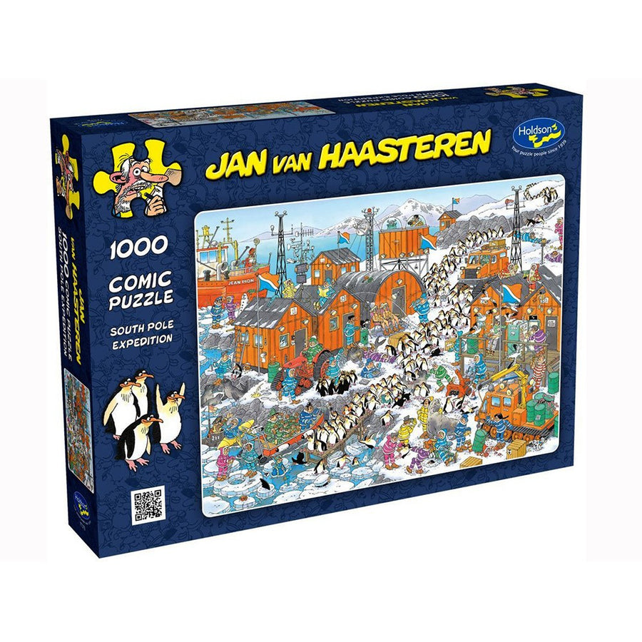 1000 Piece Comic Puzzle Jan Van Haasteren - South Pole expedition