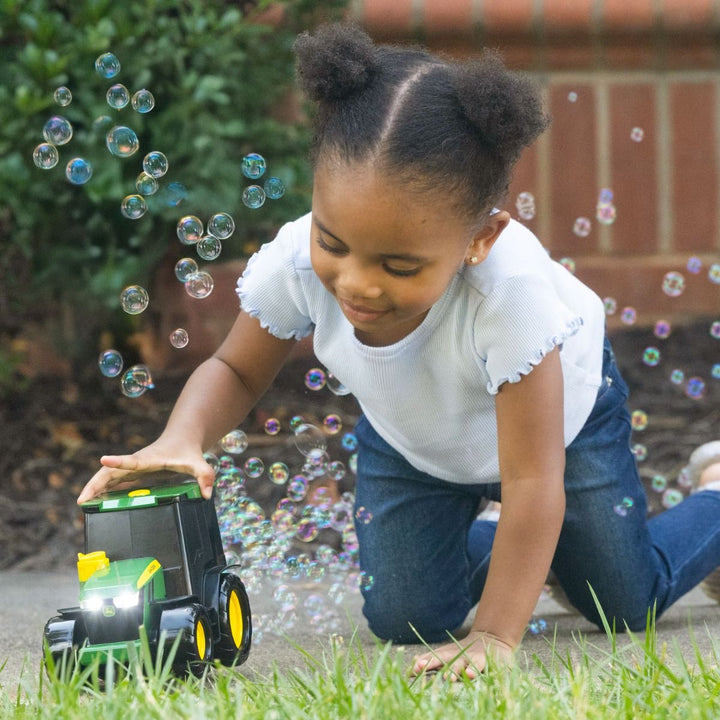 John Deere bubble n go tractor