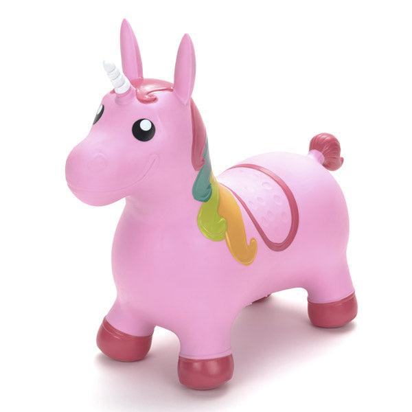 Jumping Bouncy Unicorn pink