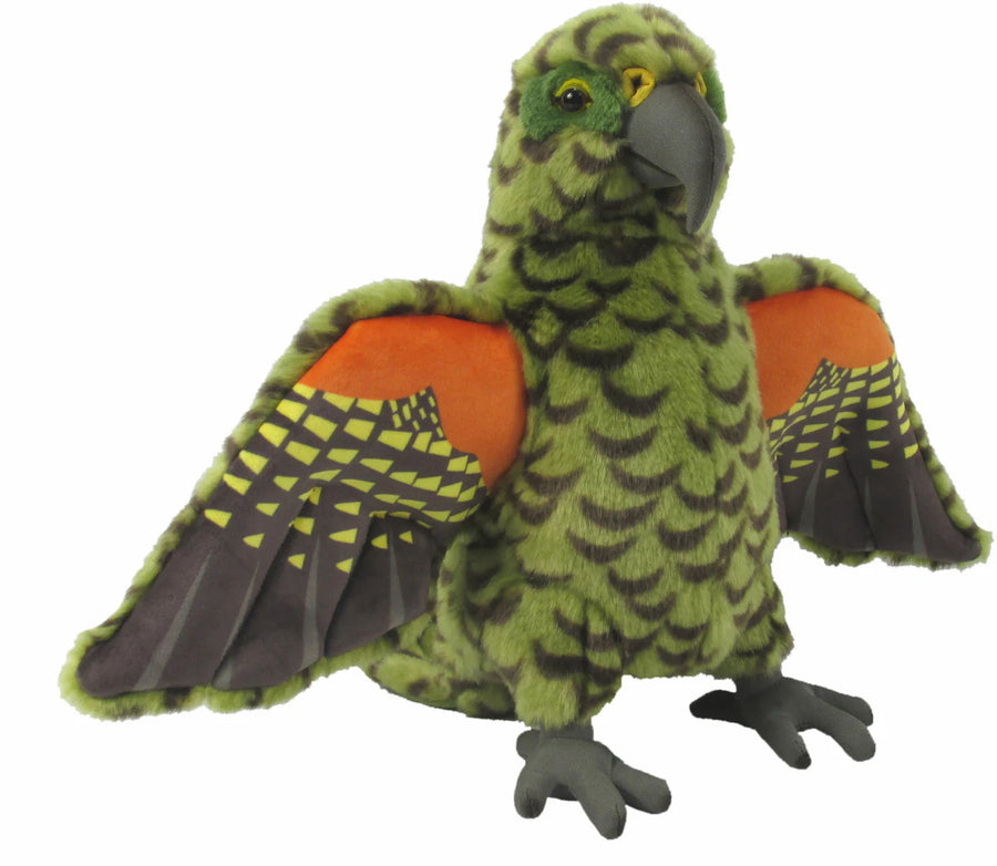 kea hand puppet antics