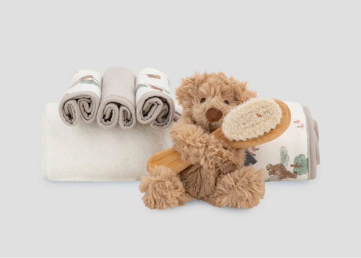 The Little Linen Company - Willow Bear Baby Bath Gift Set