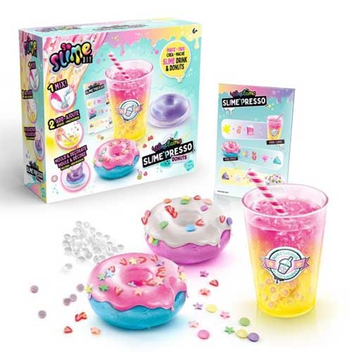 Slime DIY Slimelicious Slime'Presso & Donuts