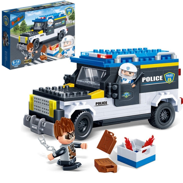 Police Truck Banbao blocks 7005