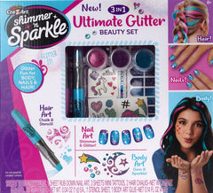 Ultimate Glitter Beauty set Shimmer and Sparkle