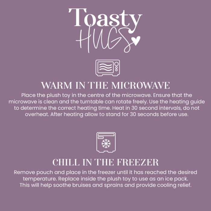 Toasty Hugs instructions