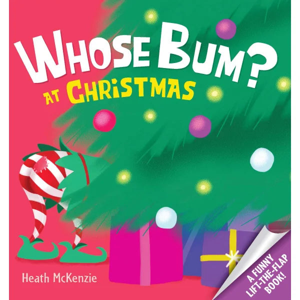 Whose Bum? at Christmas board book