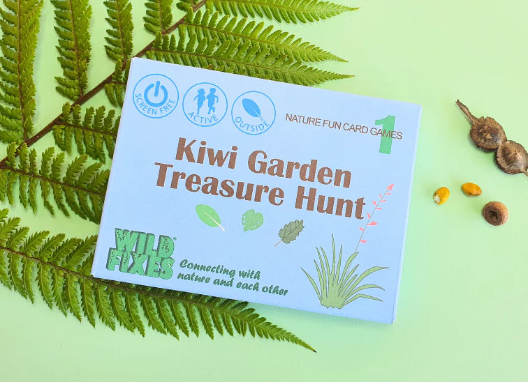 Kiwi Garden Treasure Hunt | Nature Fun Card game