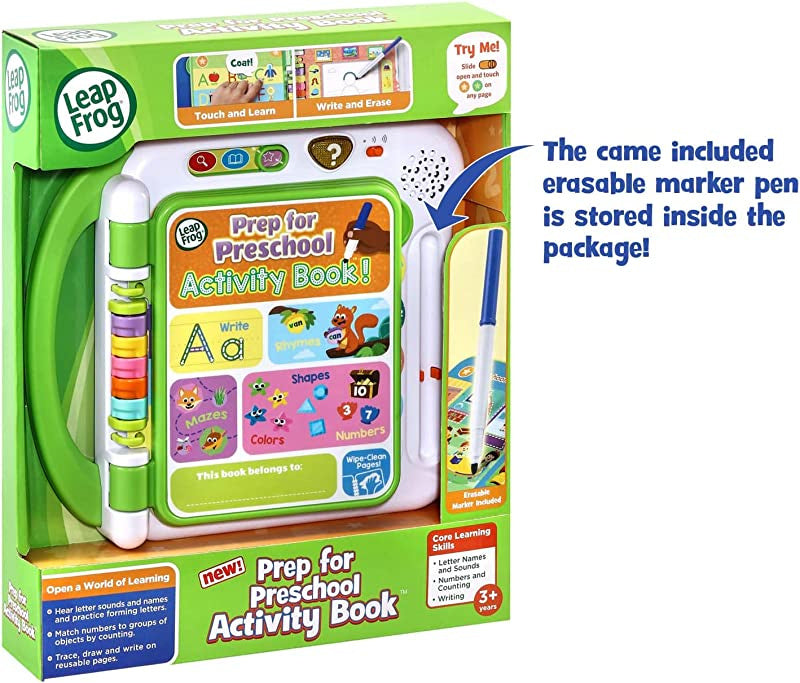 Leapfrog Prep for preschool Activity Book – Kidzstuffonline