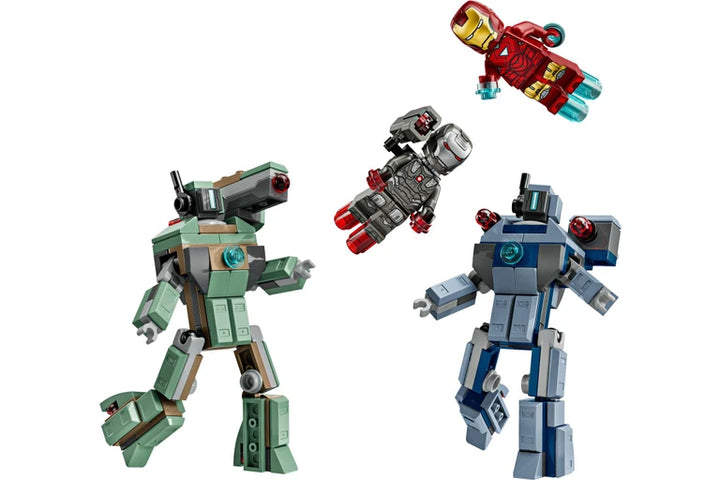 LEGO Marvel Iron Man & War Machine vs. Hammer Drones 76320