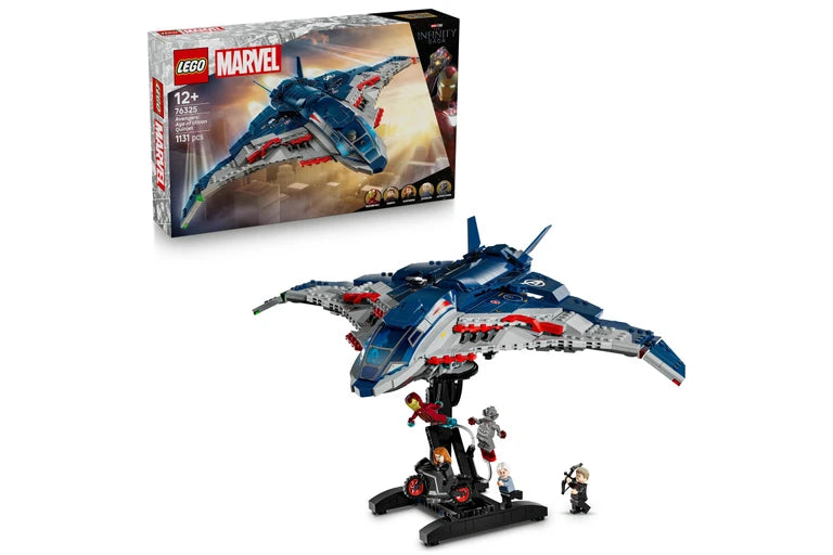 LEGO Avengers Age of Ultron Quinjet 76325 display