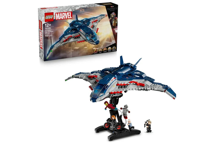 LEGO Avengers Age of Ultron Quinjet 76325 display