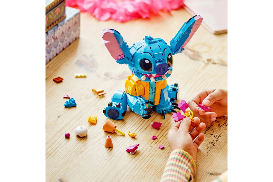 buildable lego stitch