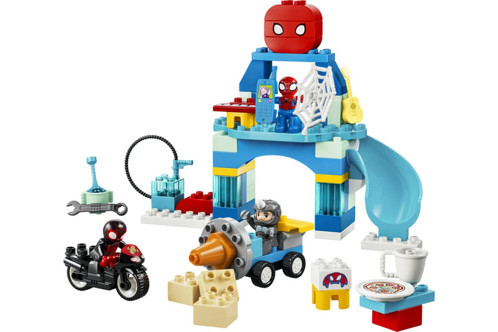 Lego Duplo Ream Spidey Webquarters 10464 components