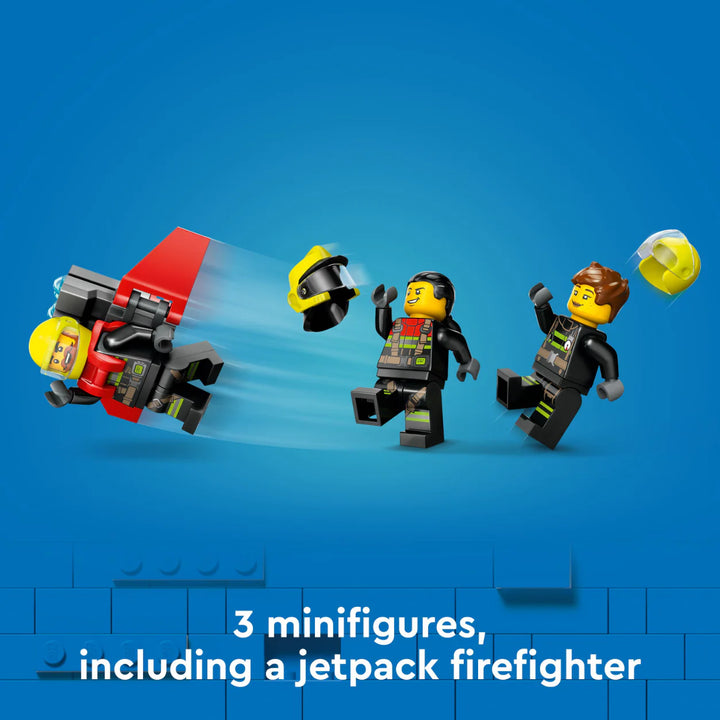 lego fire rescue plane 60413 minifigures