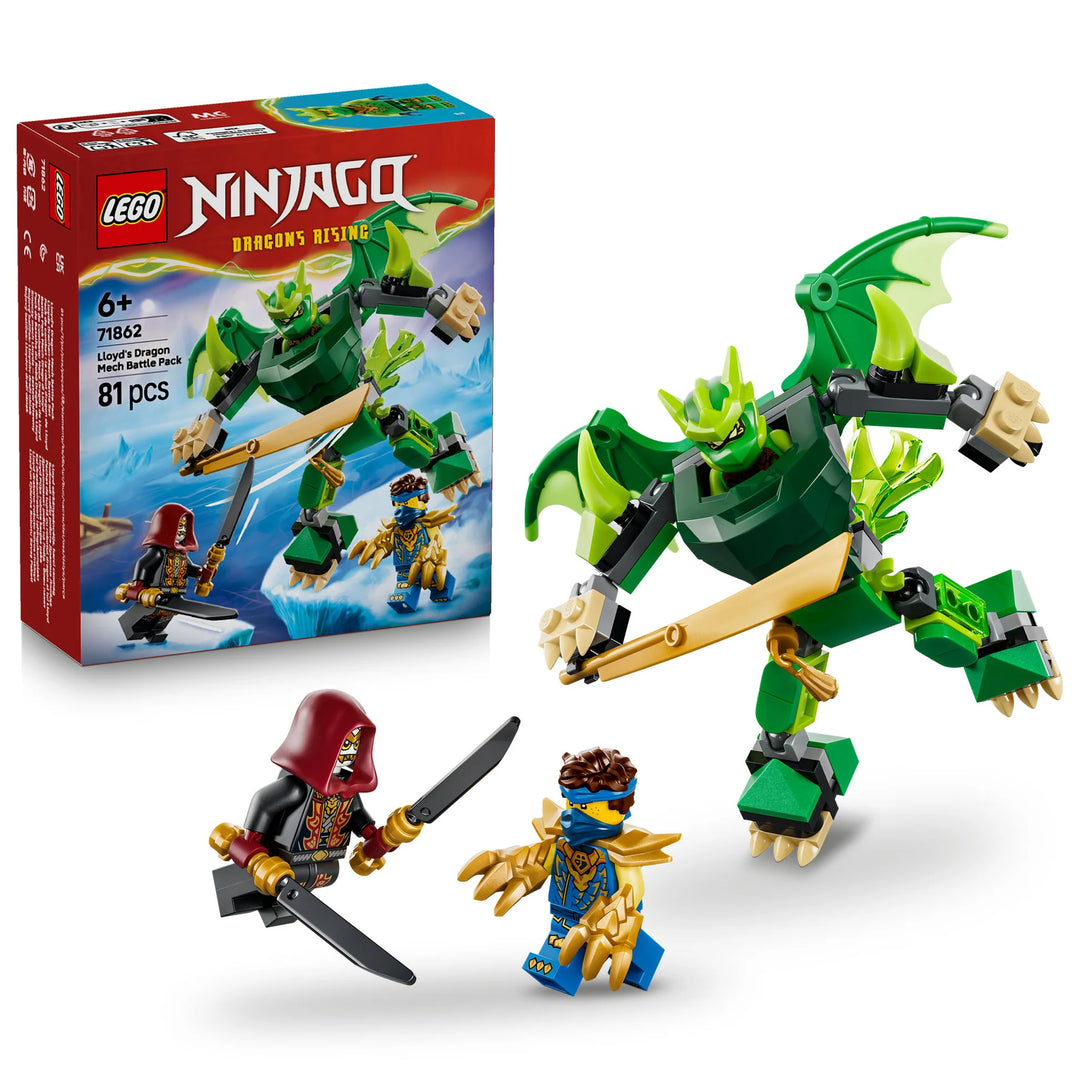 LEGO NINJAGO Lloyd's Dragon Mech Battle Pack 71862