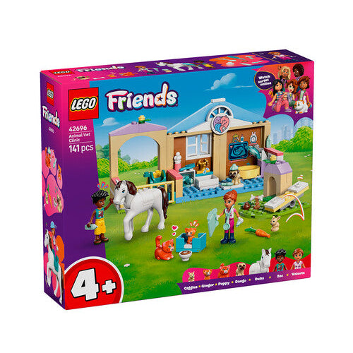 LEGO Friends horse stable set packaging on a white background