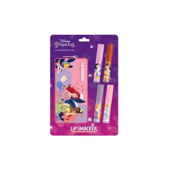 Lip Smacker Princess Lip Gloss and Pouch Set