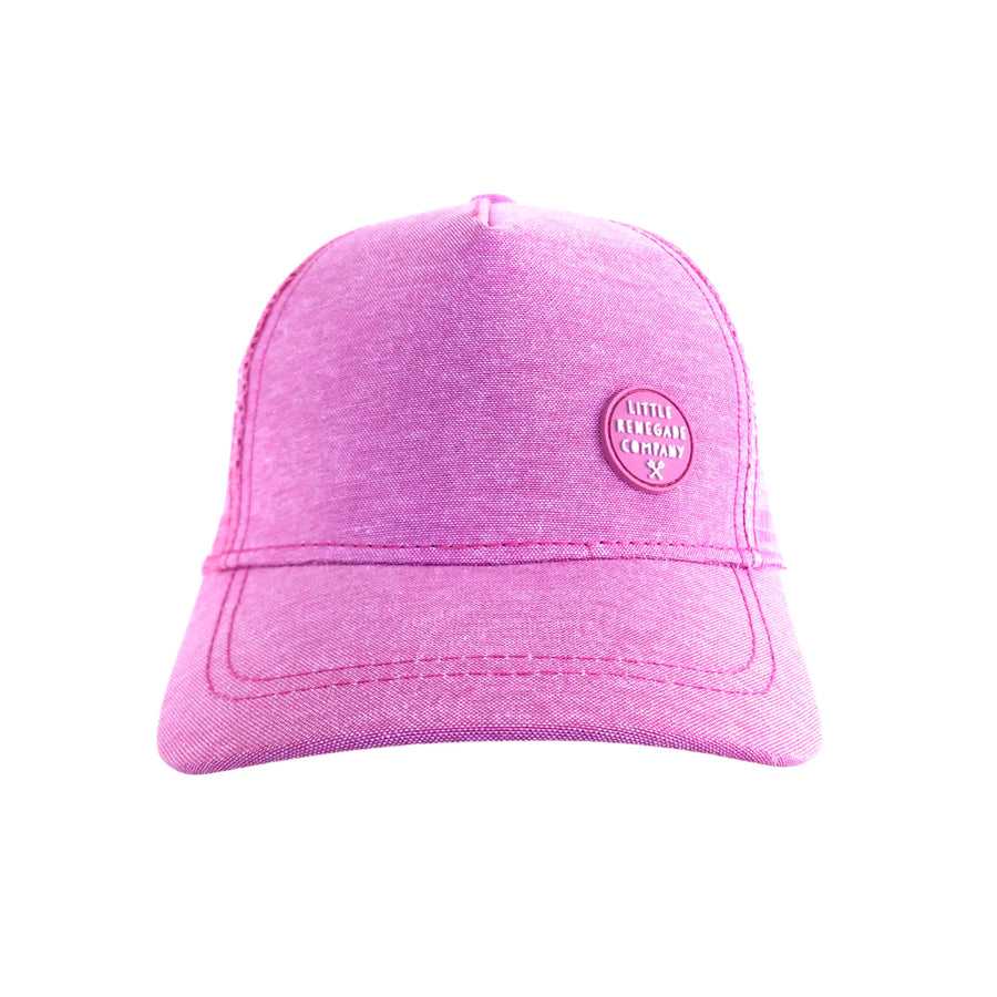 Blush Trucker Cap Maxi Little Renegade Company