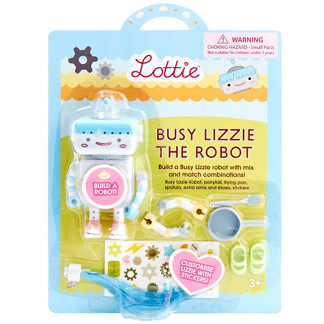 Lottie - Busy Lizzie The Robot