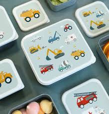 Lunch & Snack Box Set - Vehicle