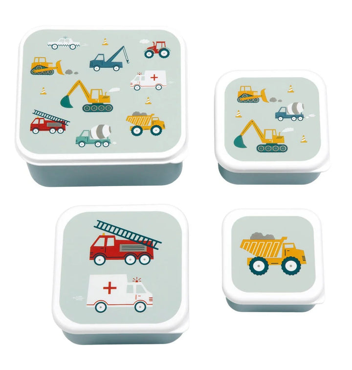 Lunch & Snack Box Set - Vehicle
