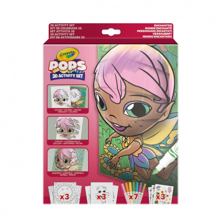 Fairy Pops 3D Activity Set