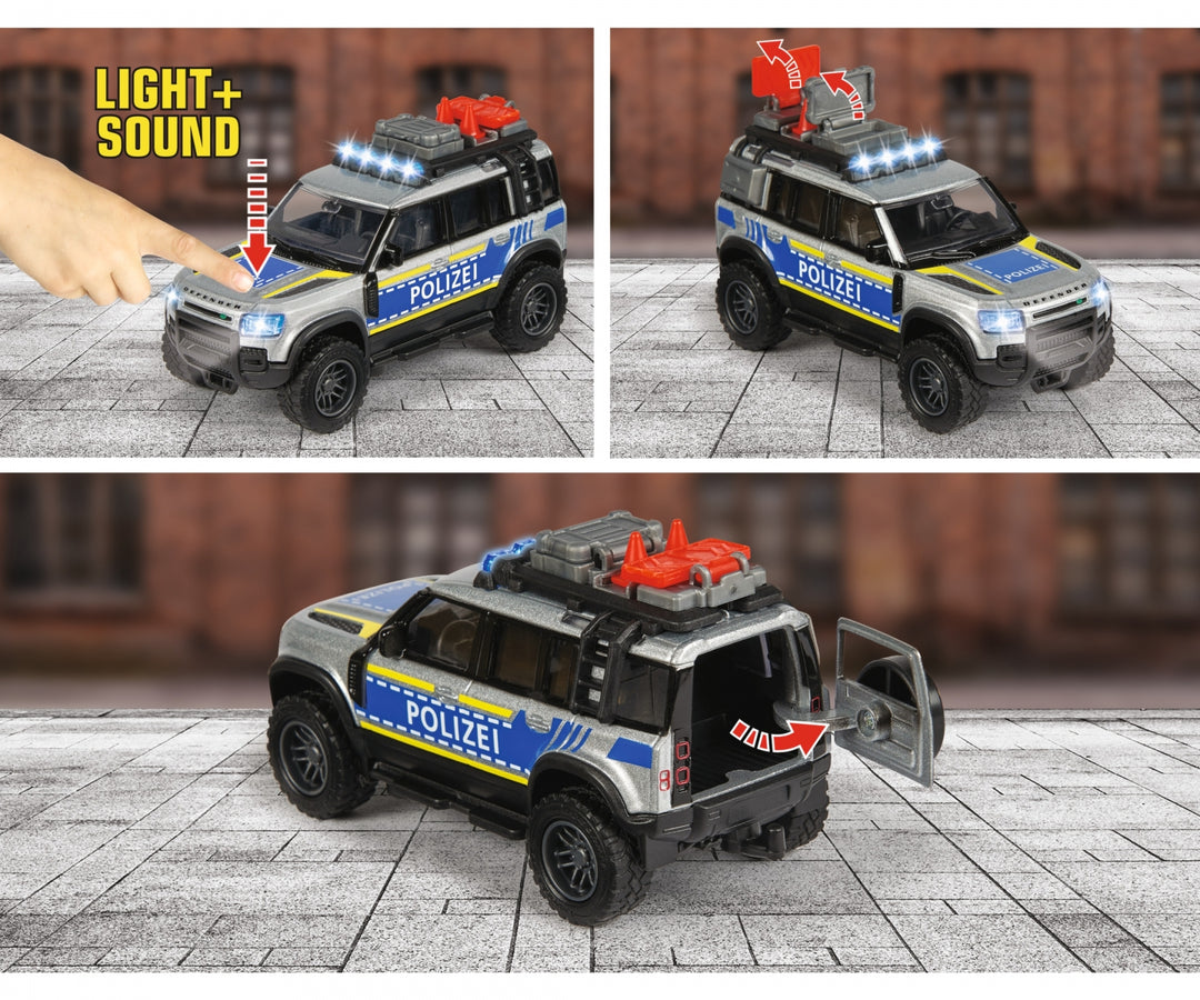 Majorette Land Rover Police