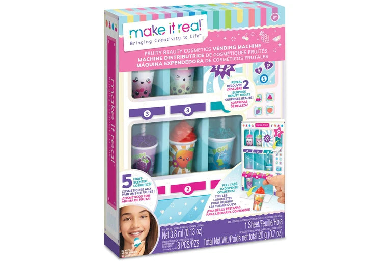 Make It Real: Fruity Beauty Cosmetics Vending Machine