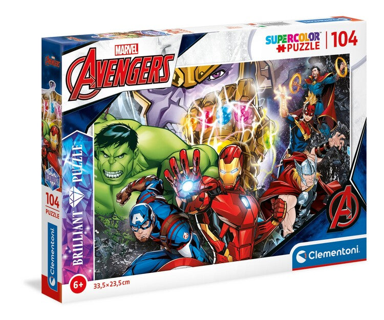 Marvel Avengers 104p Brilliant Puzzle