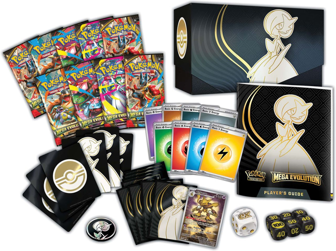 Pokemon TCG Mega Evolutions Elite Trainer Box Alakazam