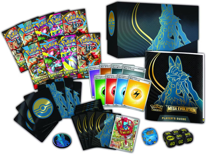 Pokemon TCG Mega Evolutions Elite Trainer Box Riolu 