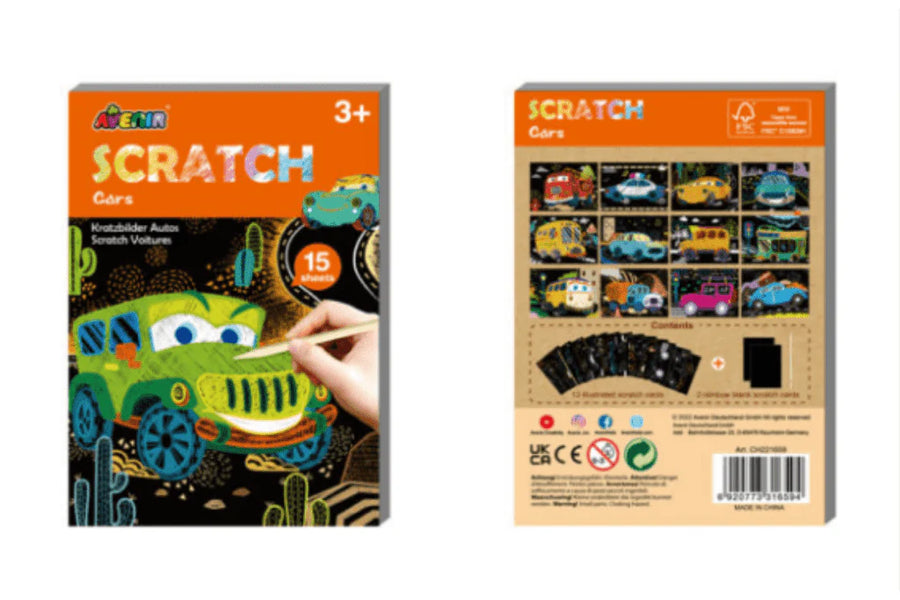 Scratch Art Avenir - Cars