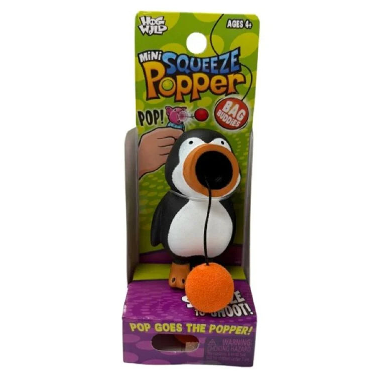 Mini Squeeze Popper Penguin