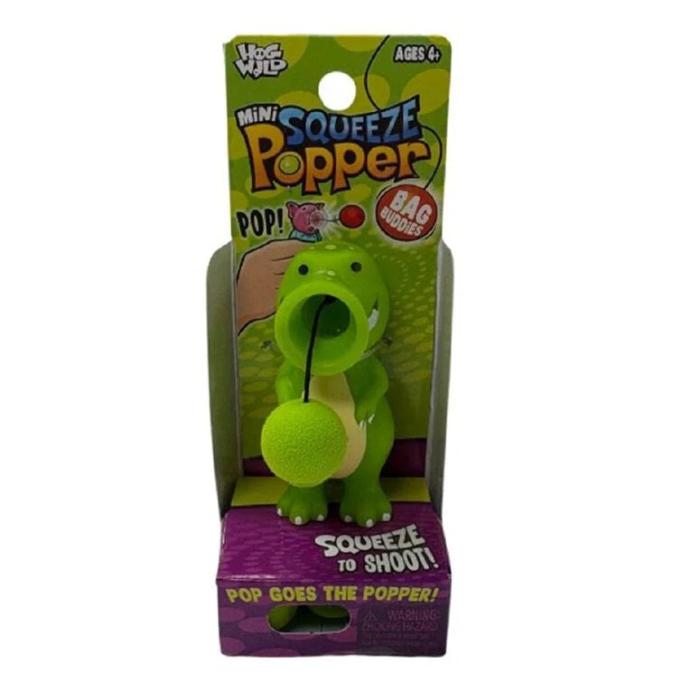 Mini Squeeze Popper Dinosaur