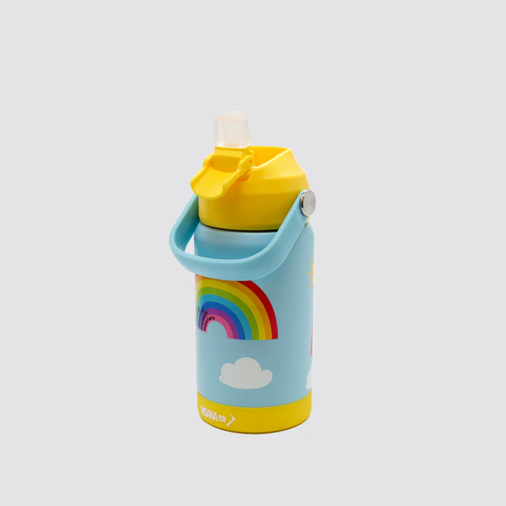 Moana Rd - Maori Rainbow Kiwi Kids Drink Bottle
