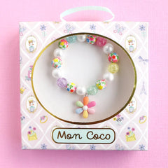 Mon Coco Rainbow Flower Bracelet