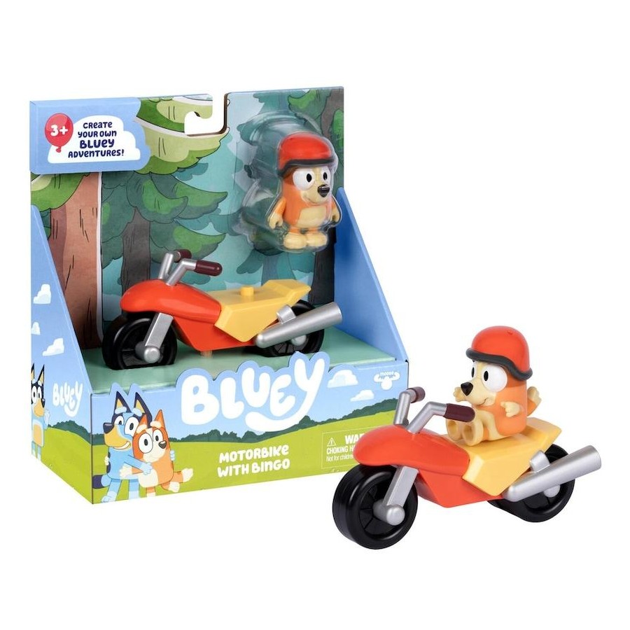 Bluey - Motorbike With Bingo