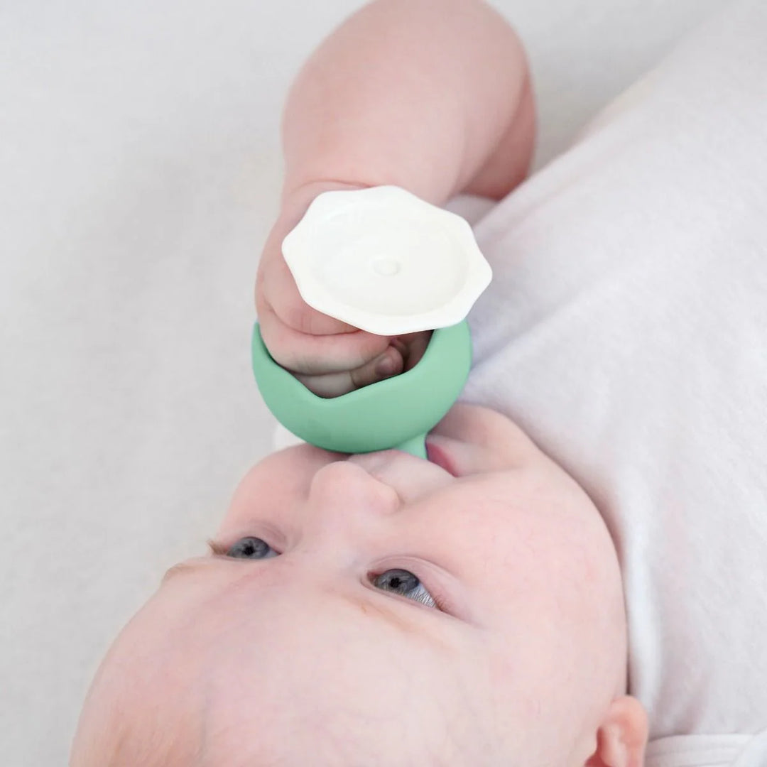 Mombella Mushroom Soothing Teether Eucalytus