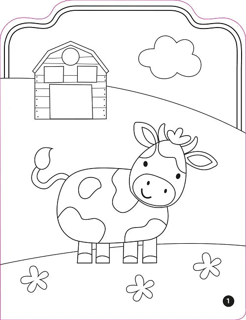 My Favourite Farmyard Colouring Book