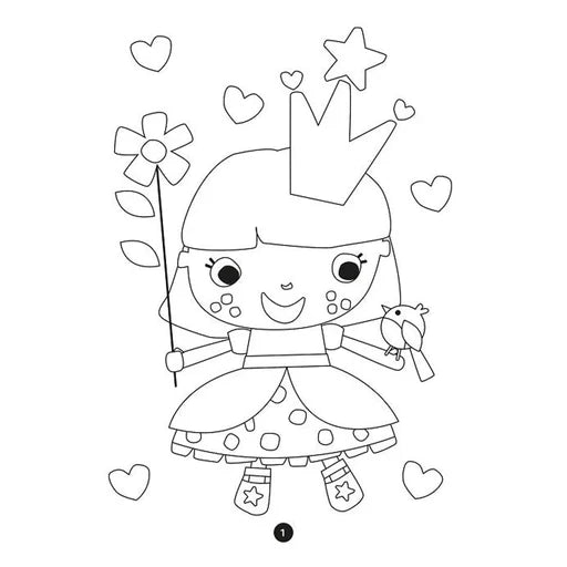 My Favourite Princess Colouring Book