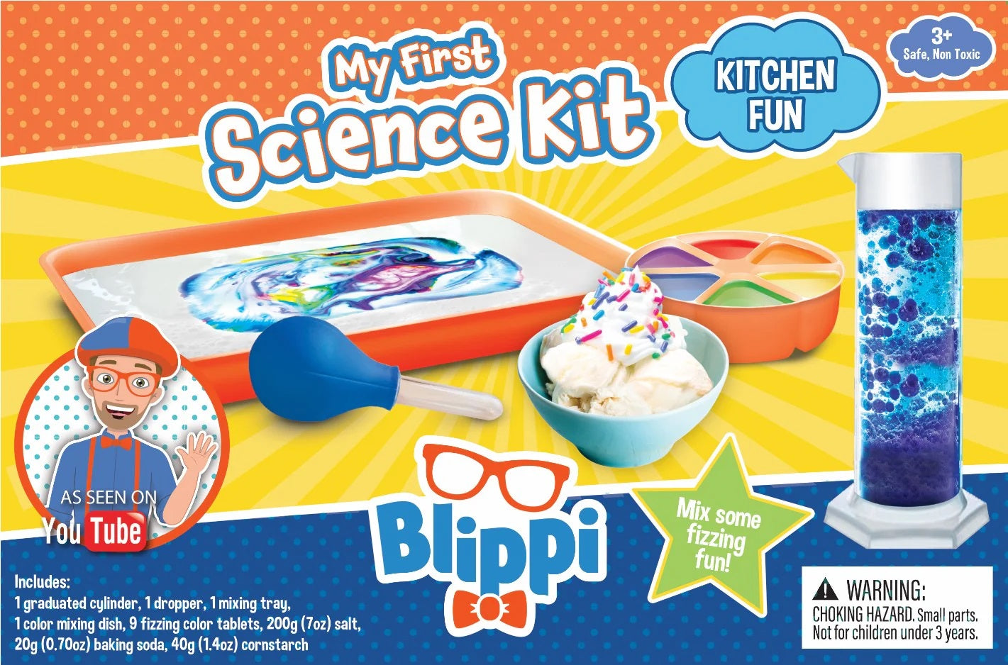 Blippi My First Science Kit Kitchen