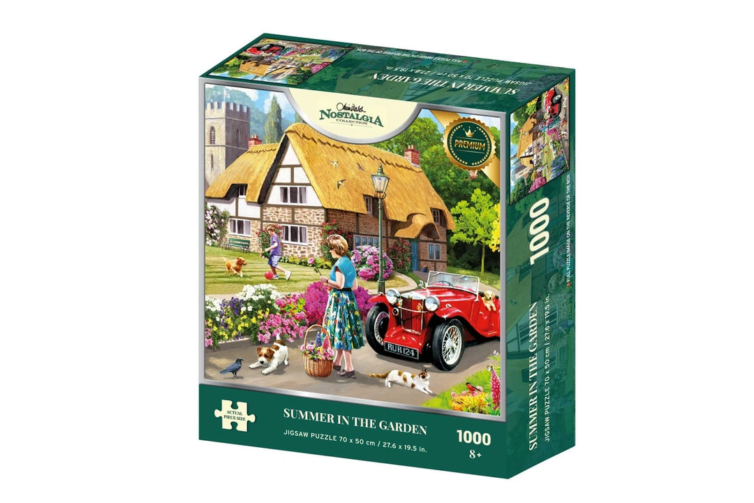 Nostalgia 1000pc Puzzle - Summer In The Garden