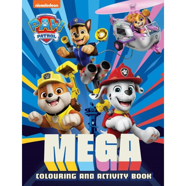 Paw Patrol Mega Colouring And Activity Book