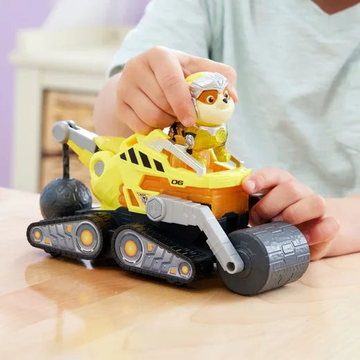 Paw Patrol Rubble Might Movie Bulldozer with rubble