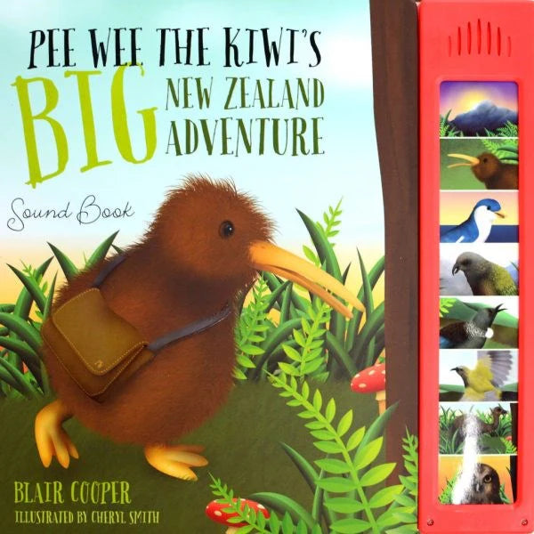 Pee Wee the Kiwi's BIG New Zealnd Adventure Sound book