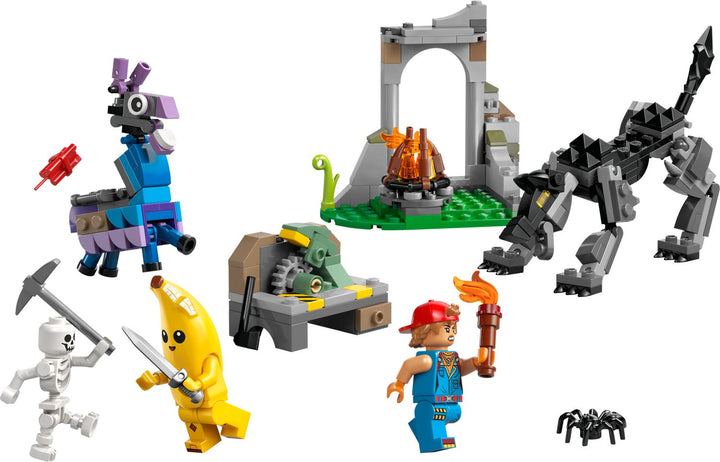 LEGO Fortnite Peely and Sparkplugs Camp 77075